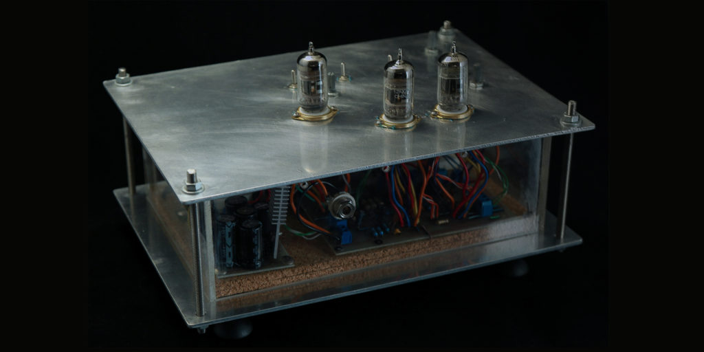 Guitar valve preamp circuit